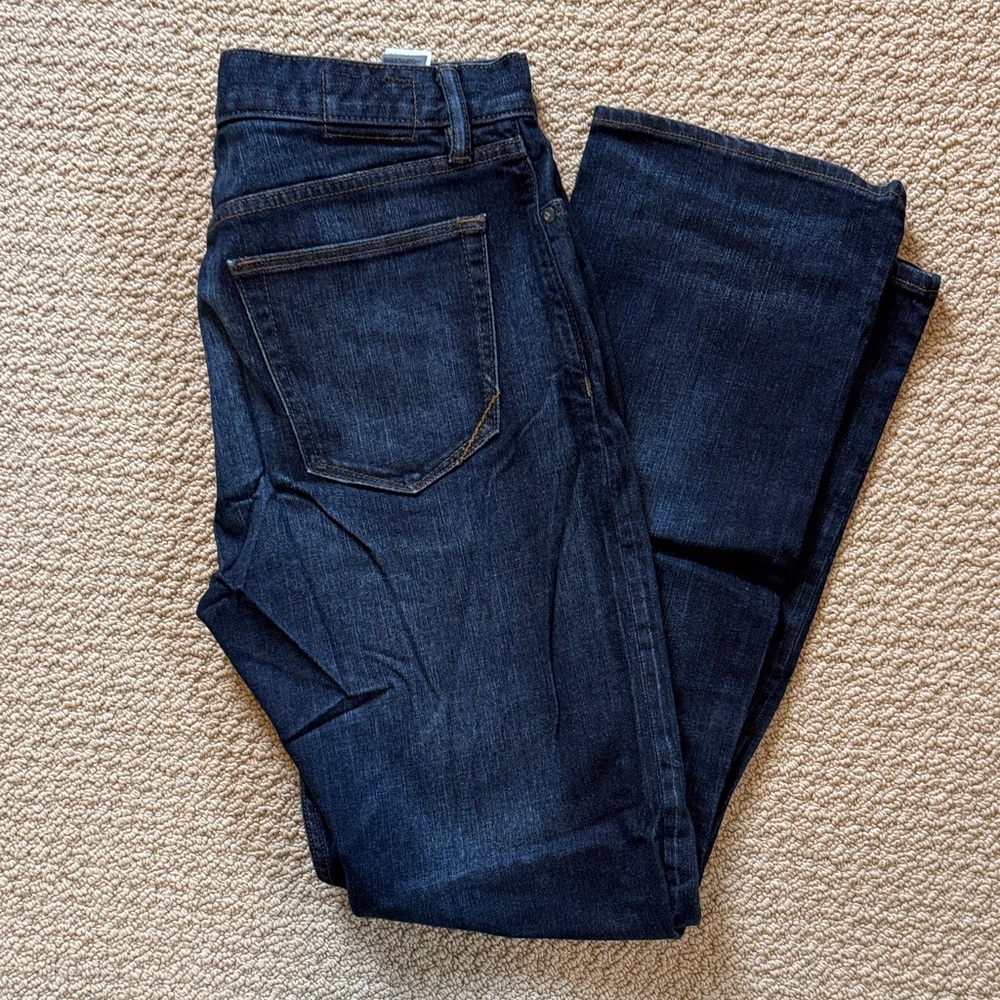 Banana Republic Men's Dark Indigo Straight Jeans